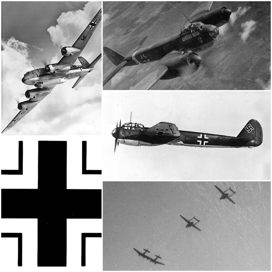 Charles Scherf Air to Air Victories January to February 1944: Fw 200, Unknown, Ju 88, Ju 88, Go 242 & He 111Z