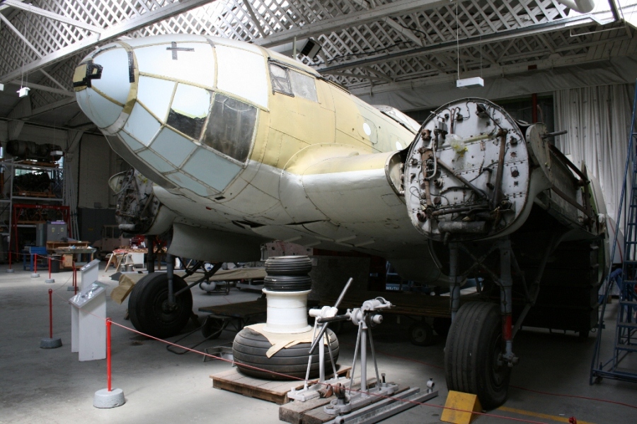 Casa 2-111B Heinkel He-111 IWM Duxford UK Restoration