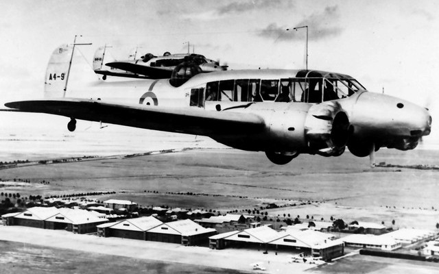 RAAF Avro Anson Laverton 1938