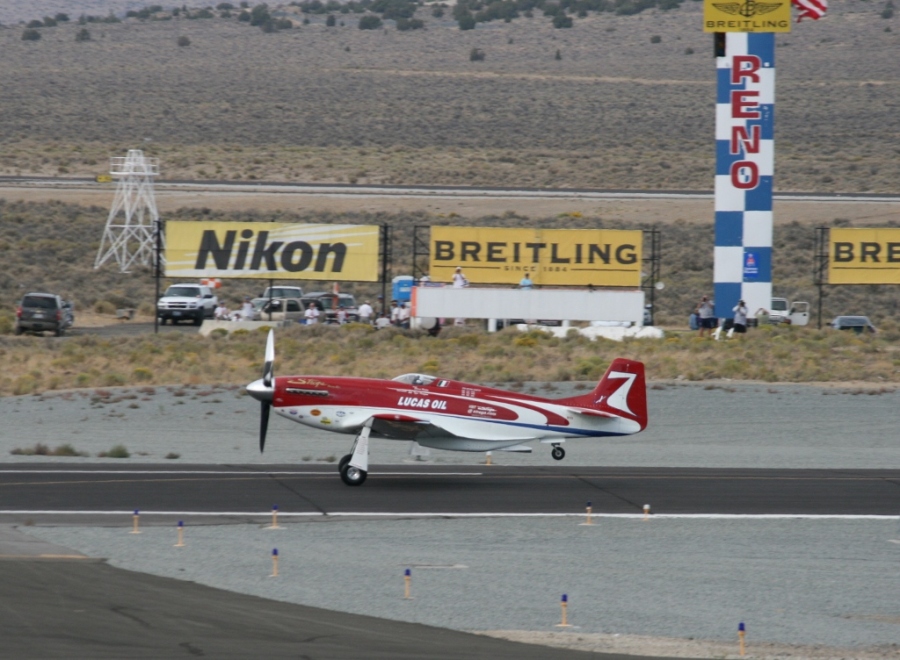 Strega P-51 Reno Air Races 2012