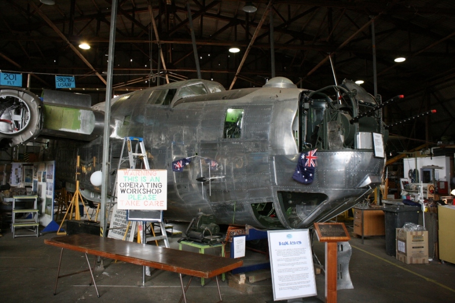 RAAF B-24M A72- 176 restoration werribee victoria australia