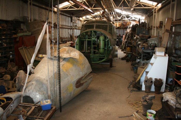 avro anson restoration nhill aviation heritage centre