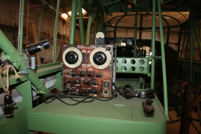 Avro Anson radio operator position nhill aviation heritage centre