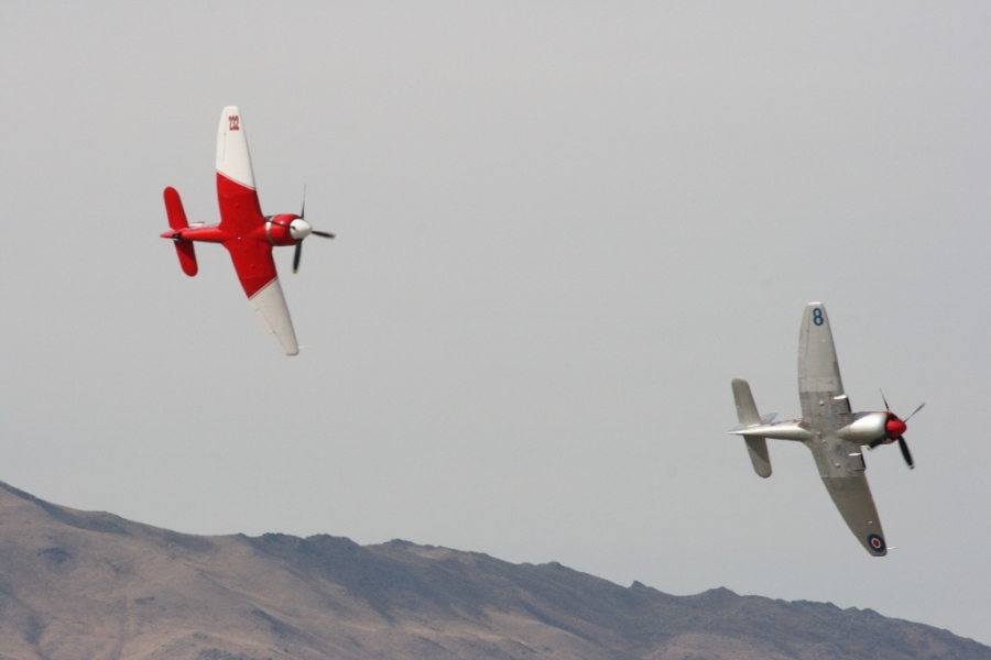 Sea Fury Unlimited Class Reno Air Races 2012