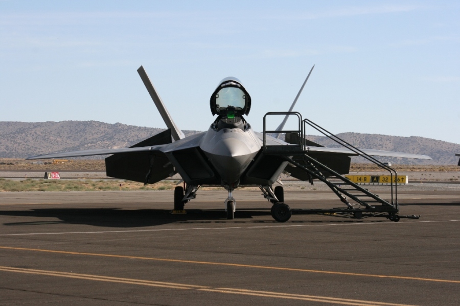 Lockheed Martin F-22 Raptor Reno Air Races 2012