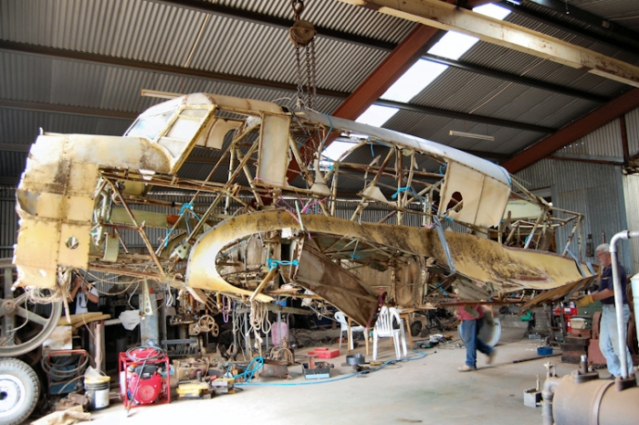 Nhill Aviation Heritage Centre Avro Anson Mk.1 restoration