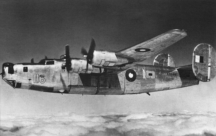 RAAF B-24 Liberator A72-116