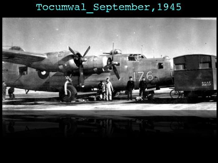 B-24 A72-176 at RAAF Tocumwal in 1945 