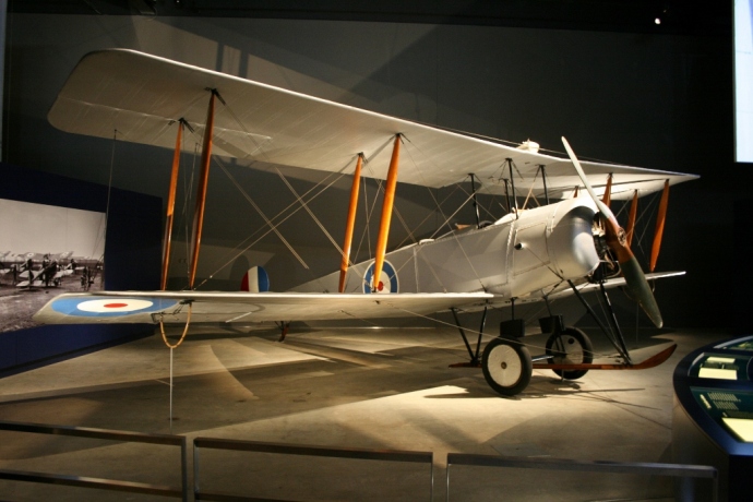 Avro 504K - this particular one is the oldest surviving AFC aircraft which was first operated in 1918 