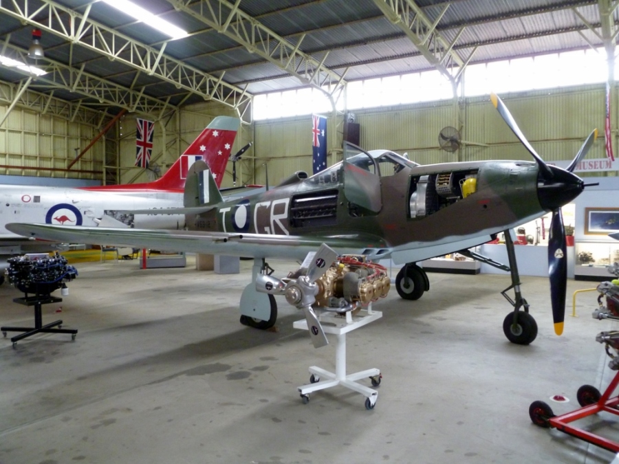 Restored P-39 at Classic Jet Fighters
