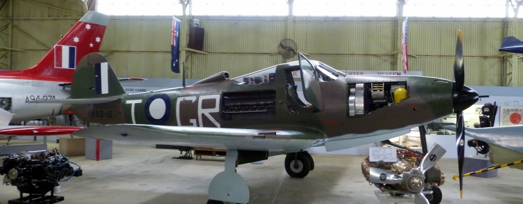 P-39 Airacobra restored at Classic Jets in South Australia 2011