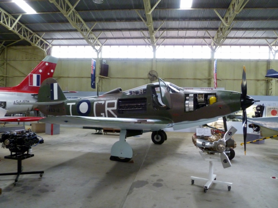 P-39 Airacobra restored at Classic Jets in South Australia 2011