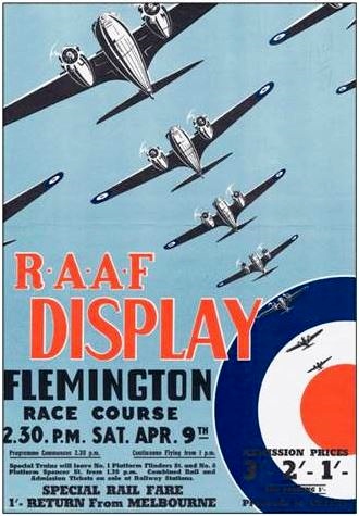 RAAF Flemington Race Course Air Show 1938