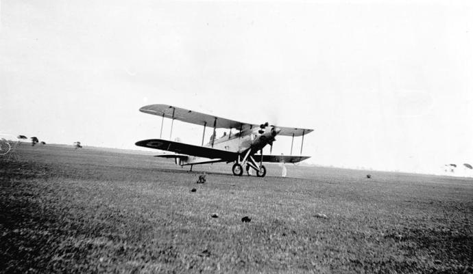 RAAF Westland Wapiti Aircraft at Nhill, Victoria March 1929