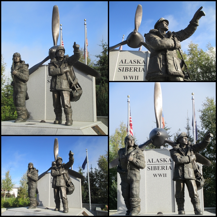 Lend-Lease Memorial in Fairbanks Alaska