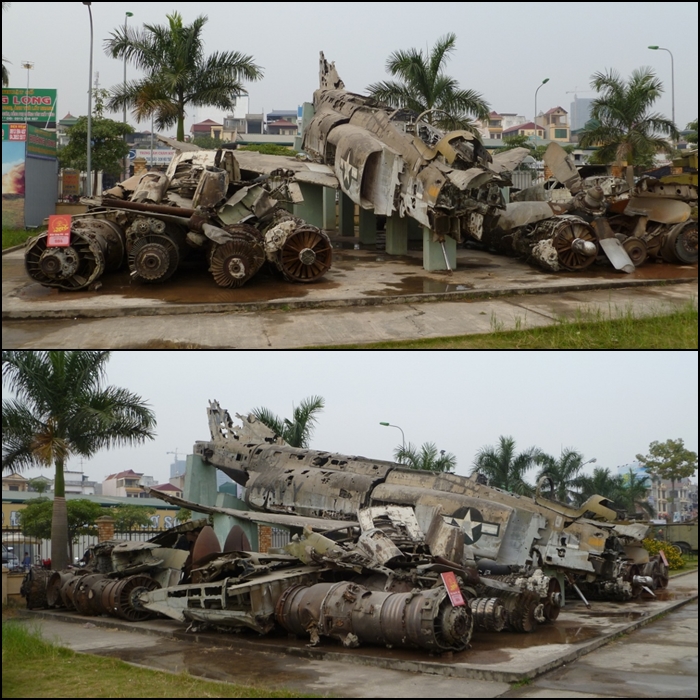 VPAF Museum Hanoi F-4 Phantom II Wreckage