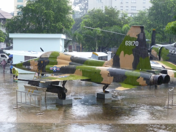 Northrop F-5E Tiger II at the War Remnants Museum Ho Chi Minh City Saigon Vietnam