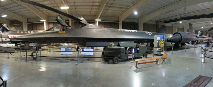 SR-71C at Hill AFB Aerospace Museum in Utah (photo taken during my visit in 2014)