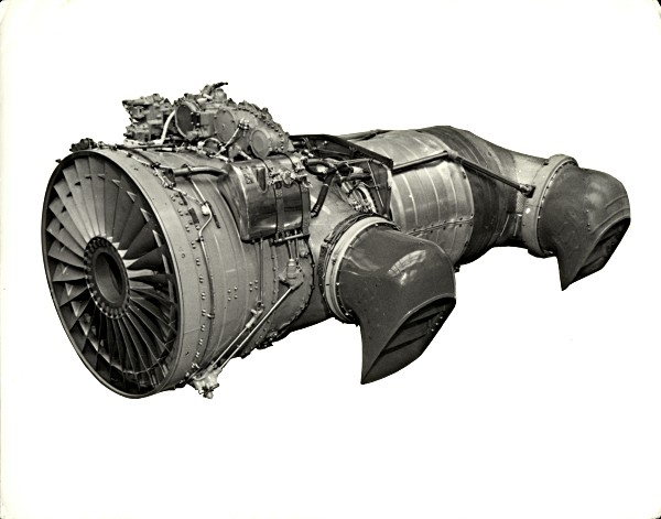 Rolls Royce Pegasus vectored thrust turbofan engine used in the Harrier