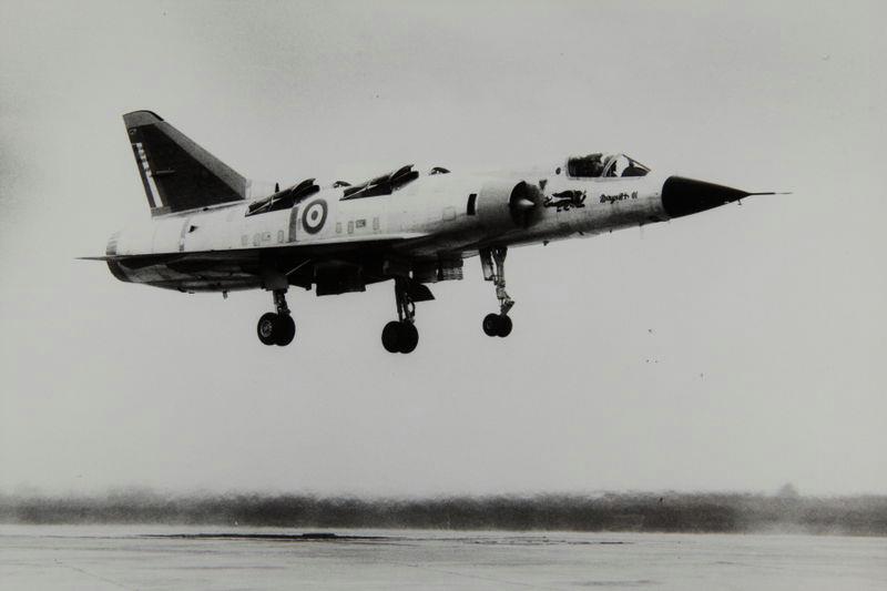 Dassault Mirage IIIV during a vertical test flight in 1965