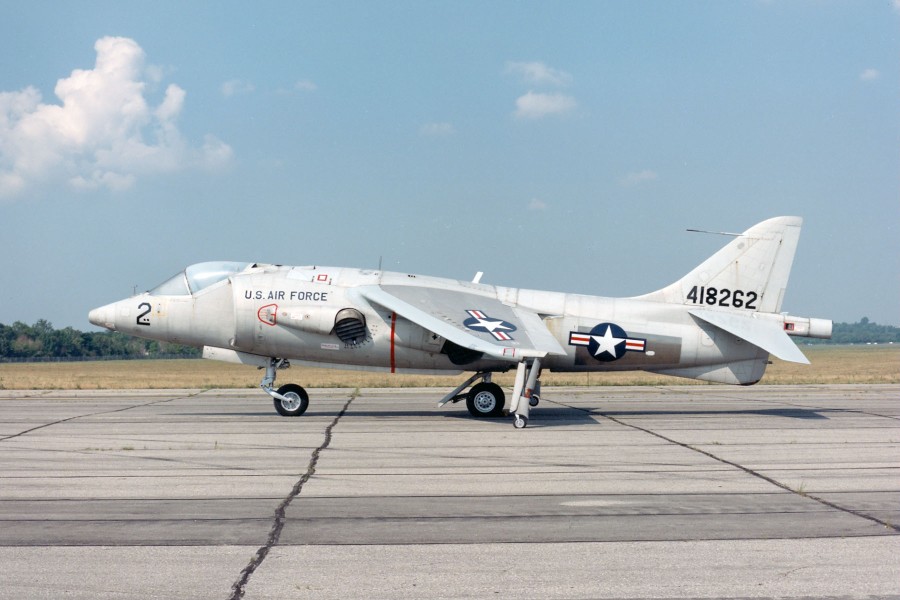 DAYTON, Ohio -- Hawker Siddeley XV-6A Kestrel at the National Museum of the United States Air Force. (U.S. Air Force photo)