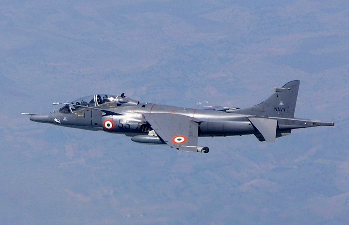 Indian Navy T.Mk.60 Harrier trainer