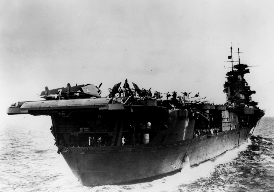 USS Enterprise CV-6 1942