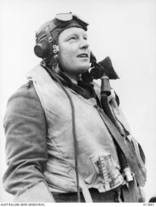 RAAF Squadron Leader Keith ‘Bluey’ William Truscott DFC and Bar in October 1942