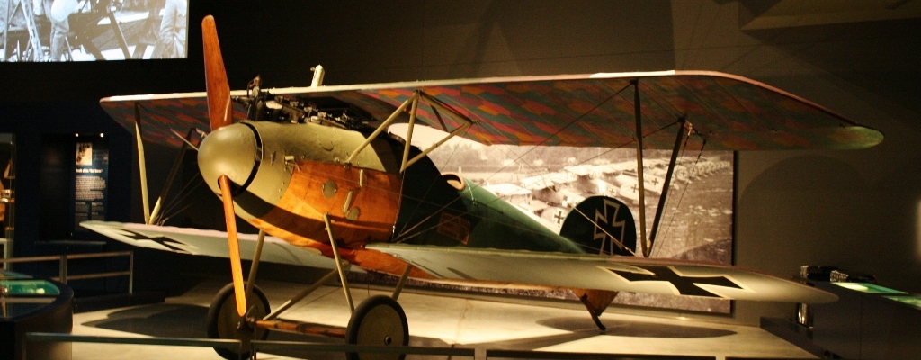 Imperial German Air Service Albatros D.Va (1917) at the Australian War Memorial