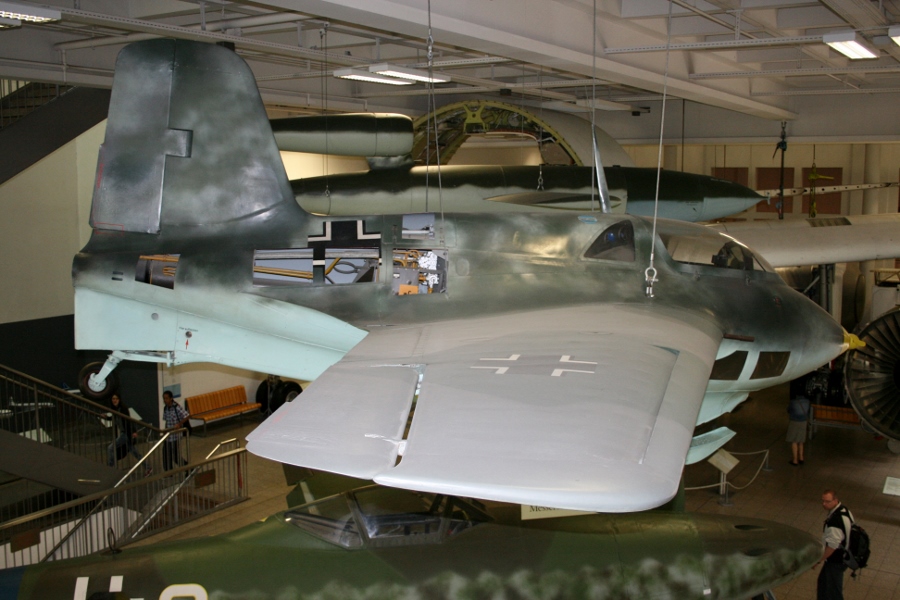 Messerschmitt Me-163B Komet (Werknummer 120370) at the Deutsches Museum in Munich (July 2010)