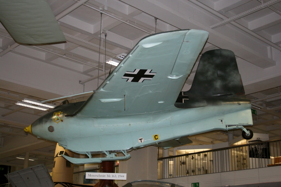 Messerschmitt Me-163B Komet at the Deutsches Museum in Munich (July 2010)