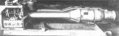 Toku-Ro.2 (KR10) bi-fuel rocket motor that powered the Mitsubishi J8M1