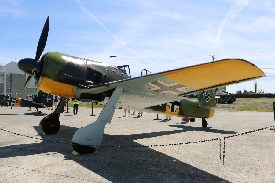 FHC Fw 190A-5 Luftwaffe Flying Day 2016