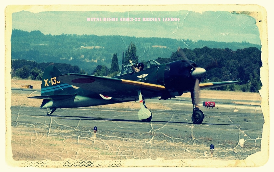 Mitsubishi A6M3 Zero Heroes of the Pacific Oregon International Air Show 2016