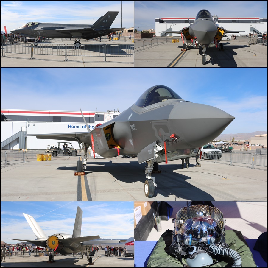 USAF Lockheed Martin F-35A Lightning II Joint Strike Fighter Aviation Nation 2016