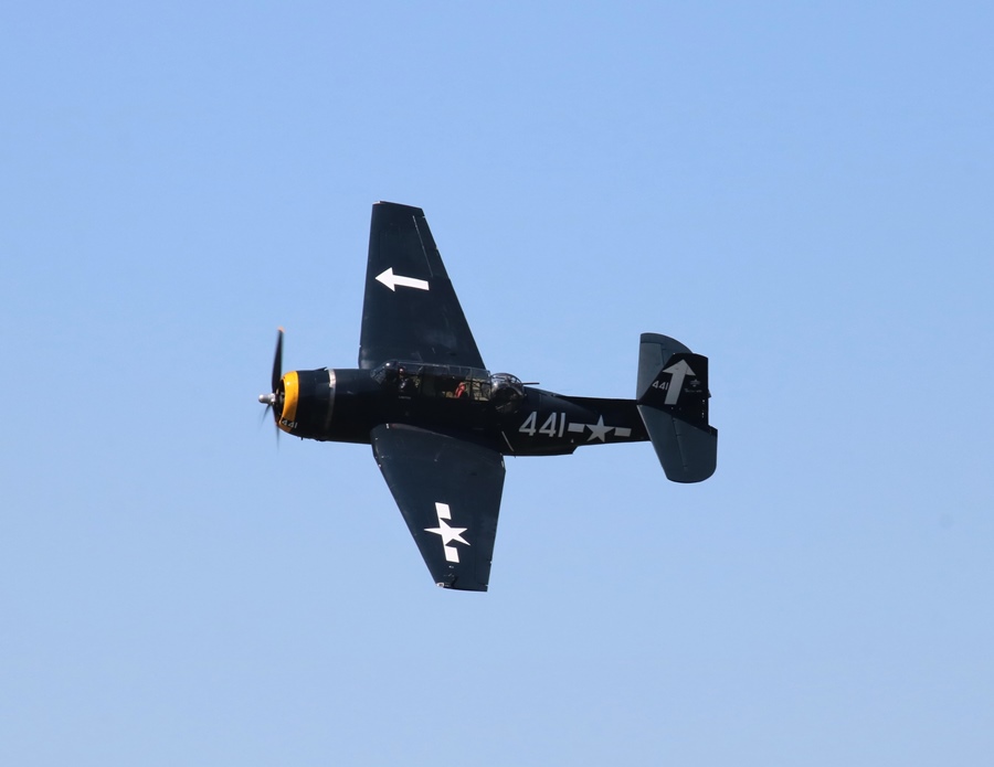 A fine looking restoration, the TBM Avenger was a big hit at the Lake Boga 75th anniversary celebrations