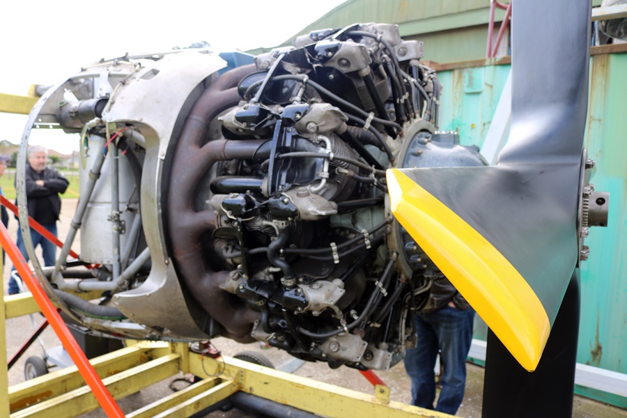 Firing up the 1,200 HP Pratt & Whitney Twin Wasp R1830-65 radial engine of the B-24 Werribee Liberator Australia