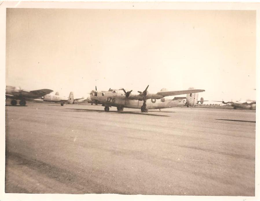 RAAF Consolidated B-24 Liberator A72-176 post World War Two at Tocumwal 