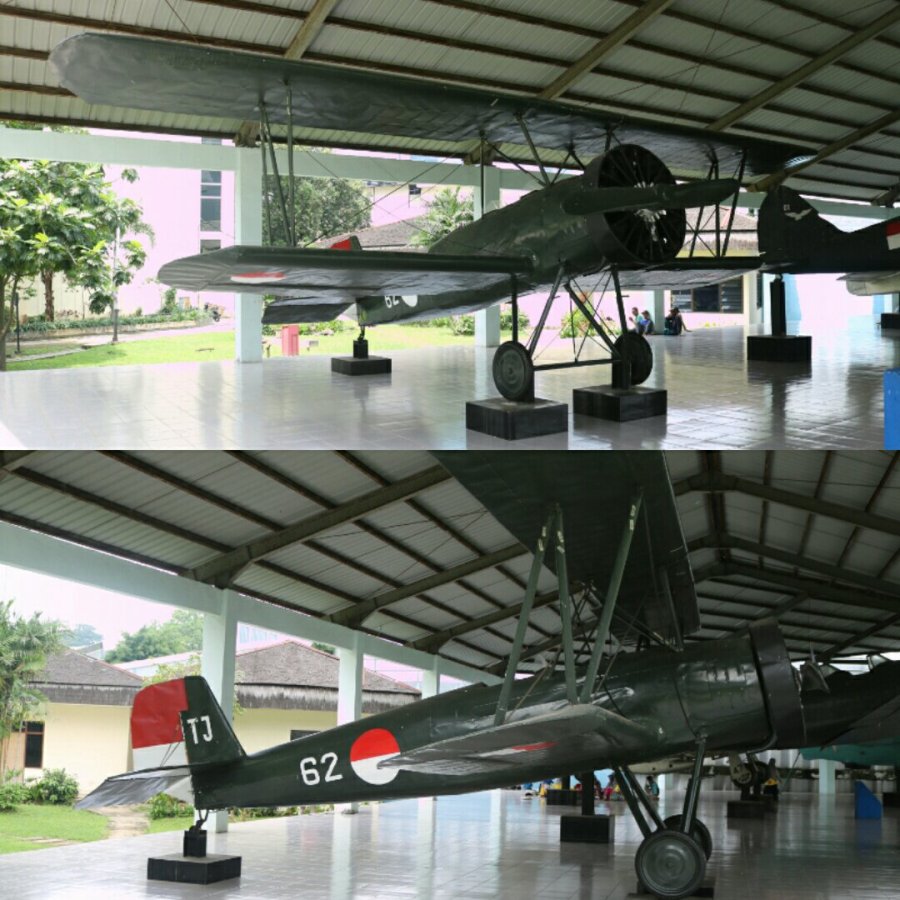 Hikoki K.K. (Japan Airplane Co Ltd) K5Y1 Cureng biplane trainer Indonesia Armed Forces Museum Jakarta