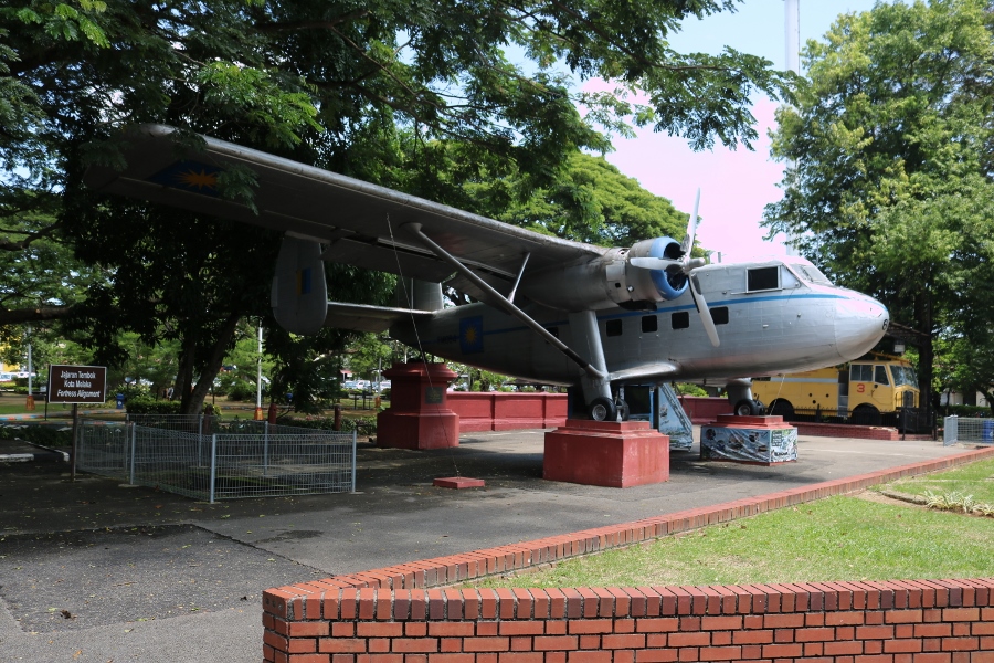 Royal Malaysian Air Force Scottish Aviation Twin Pioneer CC Mk.1 Series 3 STOL transport (FM1064) - Transport Square, Malacca Malaysia (June 2018)