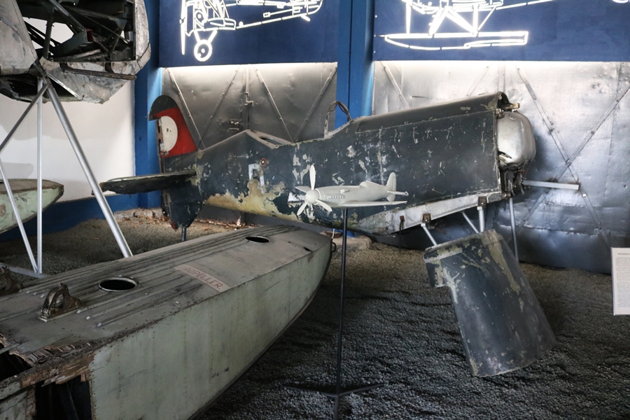 The remains of Messerschmitt Me 209V1 - Polish Aviation Museum, Krakow 2017