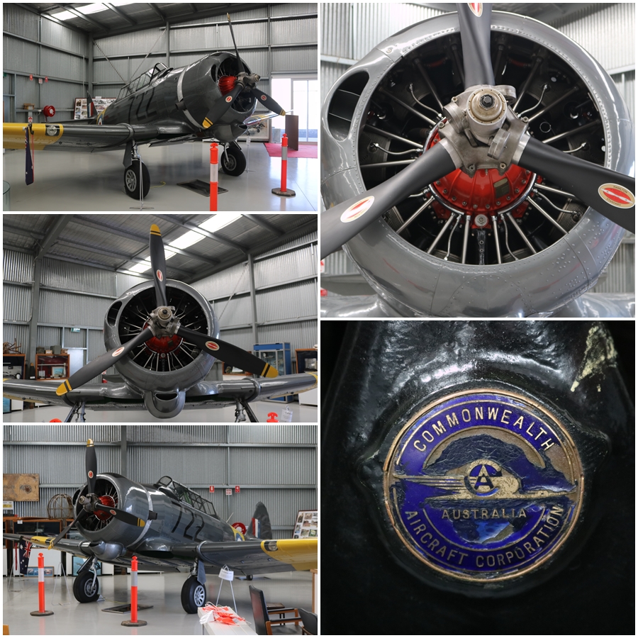CAC CA-16 Wirraway (A20-722) - The 600 hp Pratt & Whitney R-1340 radial engine was licence built at the Commonwealth Aircraft Corporation (CAC) - NAHC Nhill RAAF