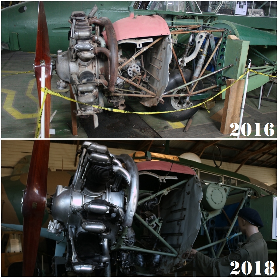  Armstrong-Siddely Cheetah IX engines has been installed on the Avro Anson and has been significantly restored since 2016 - Friends of the Avro Anson Air Museum, Ballarat 