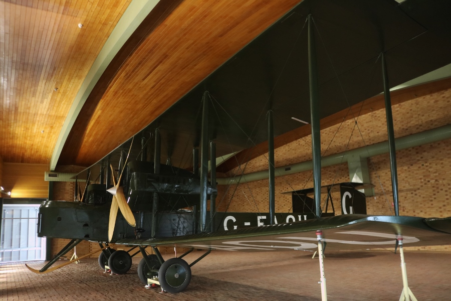 Vickers Vimy IV G-EAOU (dubbed “God ‘Elp All Of Us“) - Adelaide Airport, South Australia (September 2018)