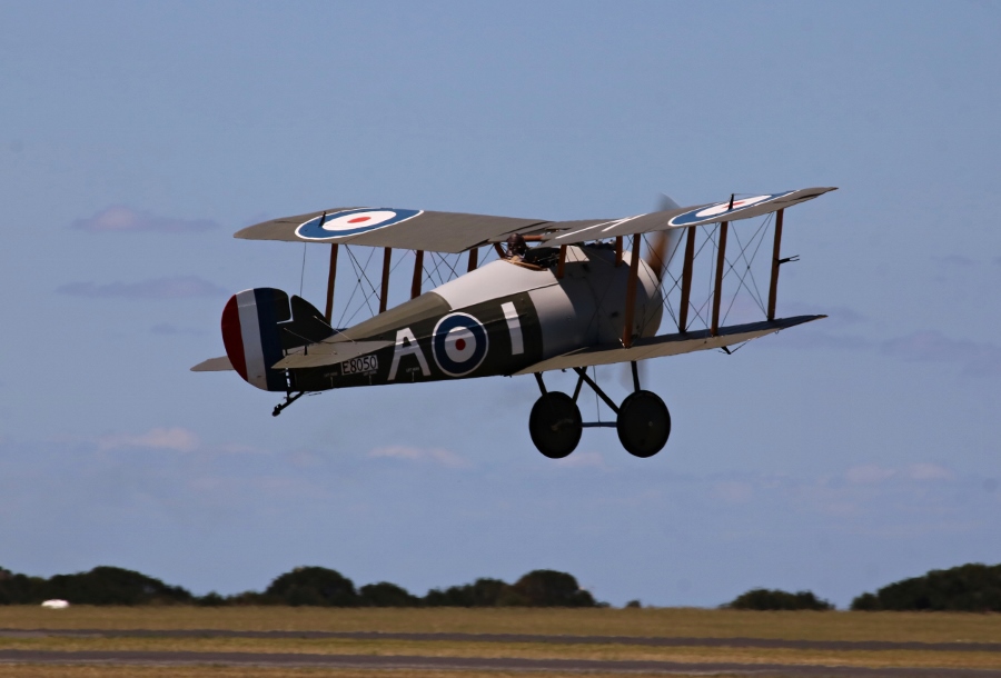 Sopwith Snipe scout fighter replica - RAAF Point Cook, Remembrance Day 2018