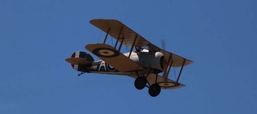 RAAF Museum Sopwith Snipe replica - RAAF Point Cook, Remembrance Day 2018