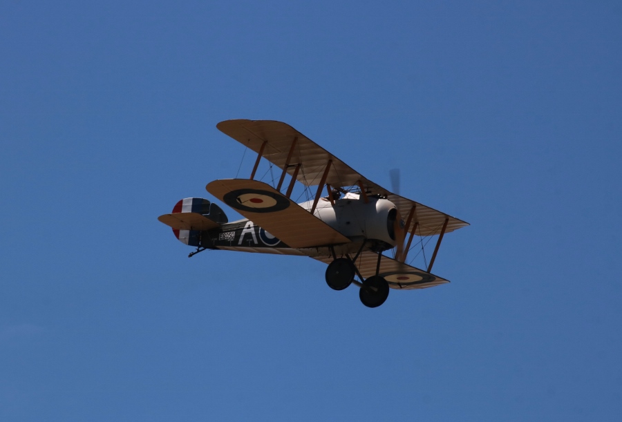 RAAF Museum Sopwith Snipe replica - RAAF Point Cook, Remembrance Day 2018
