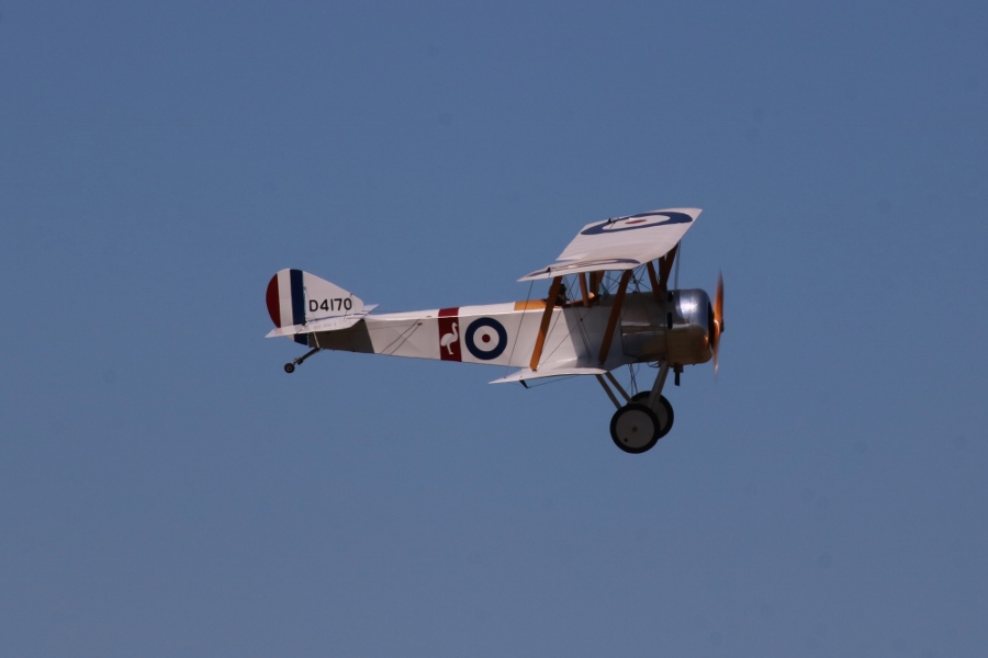 RAAF Museum Sopwith Pup replica - RAAF Point Cook, Remembrance Day 2018